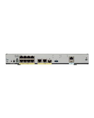 Коммутатор CISCO ISR 1100 Ethernet Router, 8x LAN Ports, Dual WAN Ports, C1111-8P