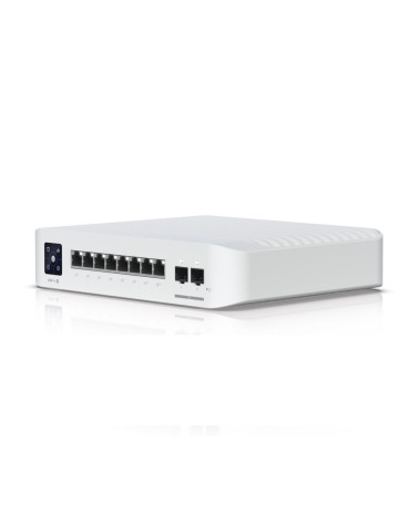Коммутатор Ubiquiti UniFi Switch Pro 8 PoE PoE-коммутатор, 8х 1G RJ45, 2х 10G SFP+, раздача 120 Вт