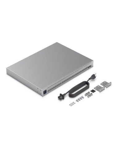 Коммутатор Ubiquiti USW-Pro-Max-24-PoE 24-port, Layer 3 Etherlighting™ switch with 16х1G RJ45, 8x2.5G, 2х10G SFP+ output 400W