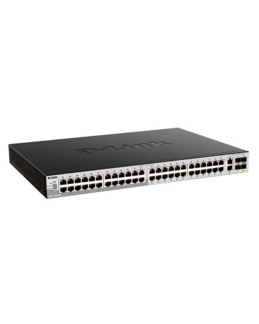 Коммутатор D-Link DGS-3130-54PS/B2A Управляемый L3 стекируемый коммутатор с 48 портами 10/100/1000Base-T, 2 портами 10GBase-T и 