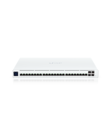 Коммутатор Ubiquiti UISP Switch Pro PoE-коммутатор, 24х 1G RJ45, 4х 10G SFP+, раздача 220 Вт