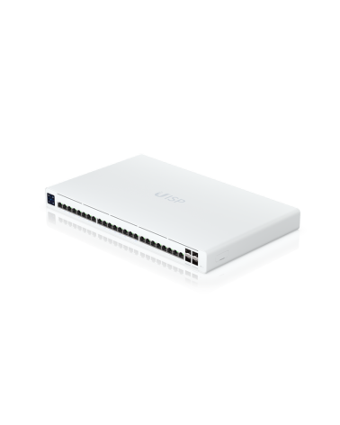 Коммутатор Ubiquiti UISP Switch Pro PoE-коммутатор, 24х 1G RJ45, 4х 10G SFP+, раздача 220 Вт
