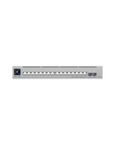 Коммутатор Ubiquiti UniFi Switch Pro Max 16 PoE PoE-коммутатор в стойку, 4х 2.5G RJ45, 12х 1G RJ45, 2х 10G SFP+, раздача 180 Вт