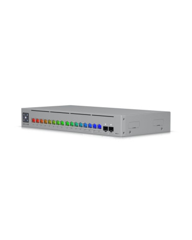 Коммутатор Ubiquiti UniFi Switch Pro Max 16 PoE PoE-коммутатор в стойку, 4х 2.5G RJ45, 12х 1G RJ45, 2х 10G SFP+, раздача 180 Вт