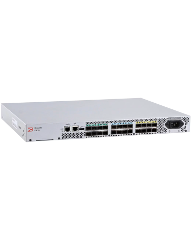 Коммутатор Brocade G610 24-port FC Switch, 24-port licensed, incl 24x 32Gb SWL SFP+, Enterprise SW Bundle (ISL Trunking, Fabric 