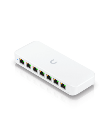 Коммутатор Ubiquiti UniFi Switch Ultra 60W PoE-коммутатор, 8х 1G RJ45, раздача 52 Вт