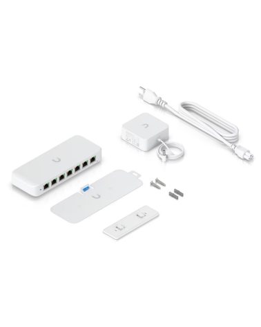Коммутатор Ubiquiti UniFi Switch Ultra 60W PoE-коммутатор, 8х 1G RJ45, раздача 52 Вт