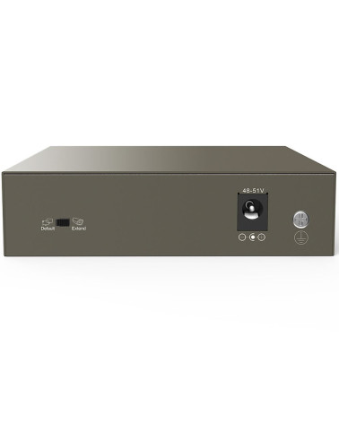 Коммутатор Tenda TEF1105P-4-38W Коммутатор неуправляемый PoE, 5 портов 5x100 Мбит/с, PoE 4х15 Вт (до 35 Вт), настольный