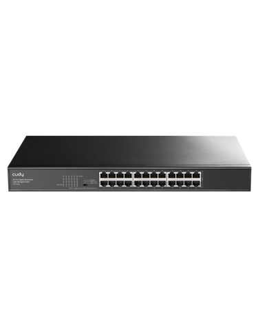 Коммутатор CUDY 24-Port Gigabit Rackmount Light Managed Switch 24-Port Gigabit Rackmount Light Managed Switch 24 Gigabit RJ45 Po
