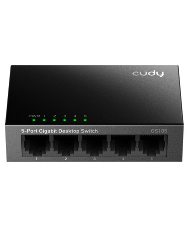 Коммутатор CUDY 5-Port Gigabit Metal  Switch 8-Port Gigabit Ethernet Switch, 8 10/100/1000M RJ45 Ports, IGMP Snooping, Loop Dete