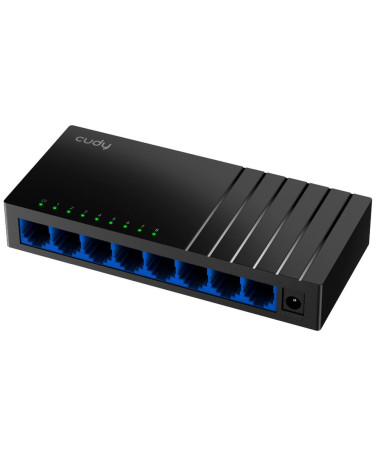 Коммутатор CUDY 8-Port Gigabit Desktop  Switch 5-Port Gigabit Desktop Switch, 5 10/100/1000M RJ45 Ports, Loop Detection, Desktop