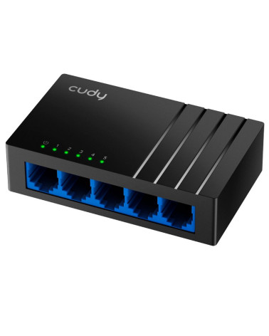 Коммутатор CUDY 5-Port Gigabit Desktop Switch 8-Port Gigabit Desktop Switch, 8 10/100/1000M RJ45 Ports, IGMP Snooping, Loop Dete