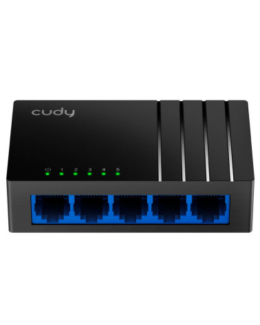 Коммутатор CUDY 5-Port Gigabit Desktop Switch 8-Port Gigabit Desktop Switch, 8 10/100/1000M RJ45 Ports, IGMP Snooping, Loop Dete