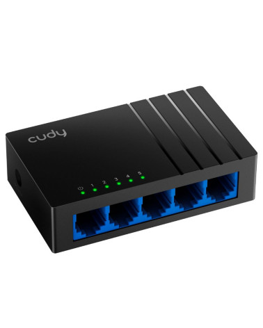 Коммутатор CUDY 5-Port Gigabit Desktop Switch 8-Port Gigabit Desktop Switch, 8 10/100/1000M RJ45 Ports, IGMP Snooping, Loop Dete