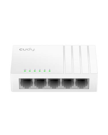 Коммутатор CUDY 5-Port Gigabit Splitter with USB C 5-Port Gigabit Desktop Switch, 5 10/100/1000M RJ45 Ports, Loop Detection, Des