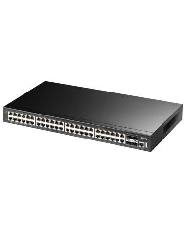 Коммутатор CUDY 48-Port Layer 3 Managed Gigabit Switch with 4 10G SFP Slots 48-Port Layer 3 Managed Gigabit Switch,48 Gigabit Et