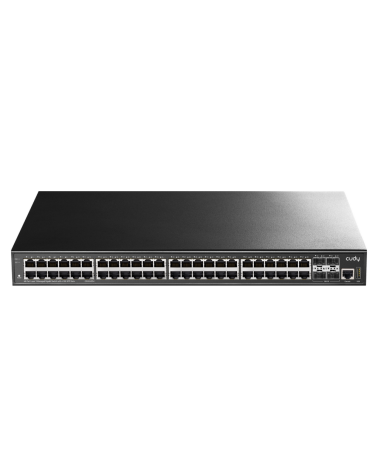 Коммутатор CUDY 48-Port Layer 3 Managed Gigabit Switch with 4 10G SFP Slots 48-Port Layer 3 Managed Gigabit Switch,48 Gigabit Et