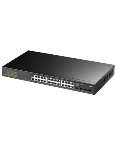 Коммутатор CUDY  GS2024S2  24-Port Layer 2 Managed Gigabit Switch with 4 Gigabit SFP Slots 24-Port Layer 2 Managed 10/100/1000M 
