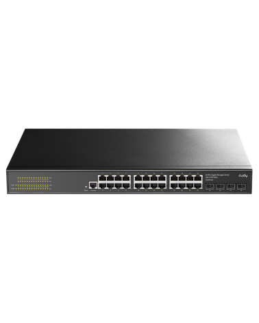 Коммутатор CUDY  GS2024S2  24-Port Layer 2 Managed Gigabit Switch with 4 Gigabit SFP Slots 24-Port Layer 2 Managed 10/100/1000M 
