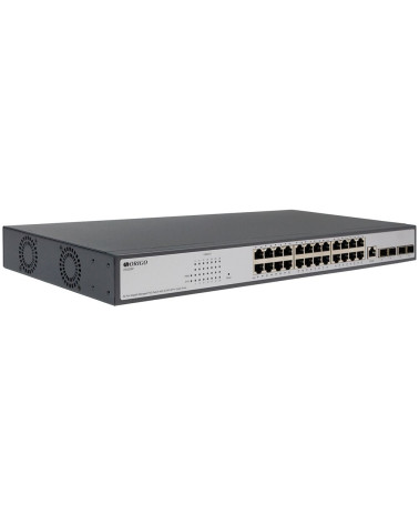 Управляемый L3 PoE-коммутатор ORIGO OS3228P/370W/A1A 24x1000Base-T PoE+, 4x10G SFP+,PoE-бюджет 370 Вт