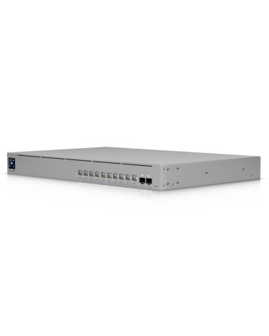 Ubiquiti UniFi Switch Pro XG 10 PoE PoE-коммутатор в стойку, 10х 10G RJ45, 2х 10G SFP+, раздача 400 Вт