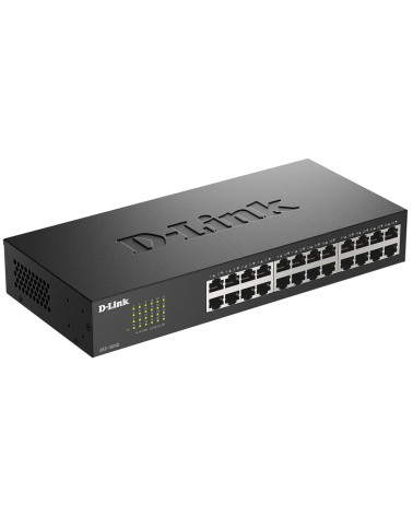 Коммутатор D-Link  Неуправляемый коммутатор с 24 портами 10/100Base-TX