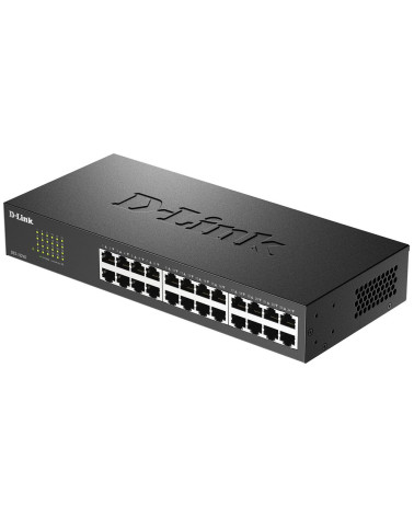 Коммутатор D-Link  Неуправляемый коммутатор с 24 портами 10/100Base-TX