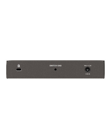 Коммутатор D-Link DGS-1008P/F3A PoE-коммутатор, 8x1000Base-T (4x1000Base-T PoE), PoE-бюджет 60 Вт, корпус металл