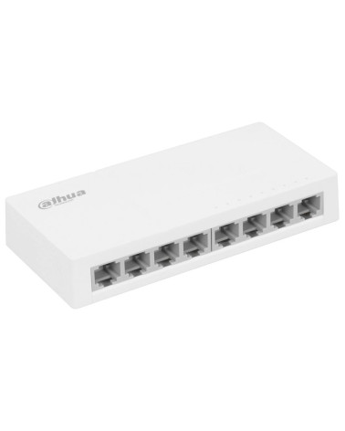 Коммутатор Dahua 8-port 10/100M RJ45 Non-PoE Switch, Plastic case