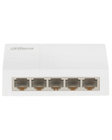 Коммутатор Dahua 5-port 10/100M RJ45 Non-PoE Switch, Plastic case