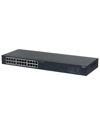 Коммутатор Dahua 16-port Gigabit RJ45 Non-PoE Switch, Metal case