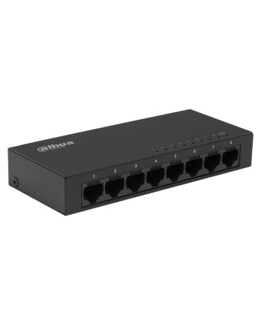 Коммутатор Dahua 8-port Gigabit RJ45 Non-PoE Switch, Metal case