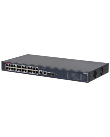 Коммутатор Dahua 28-Port Cloud Managed Gigabit Switch with 24-Port PoE