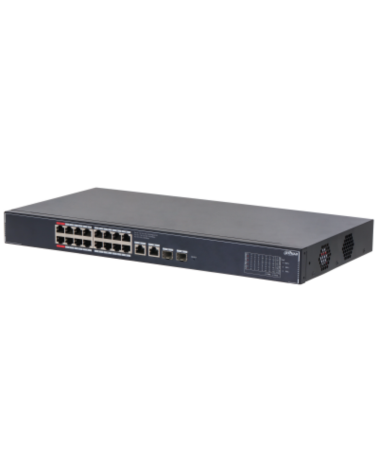 Коммутатор Dahua 20-Port Cloud Managed Gigabit Switch with 16-Port PoE