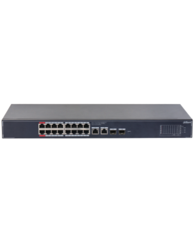 Коммутатор Dahua 20-Port Cloud Managed Gigabit Switch with 16-Port PoE