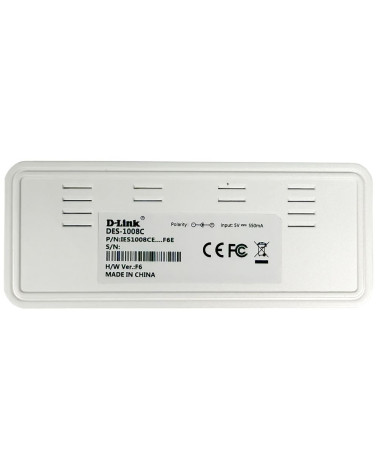 Коммутатор D-Link DES-1008C/F6/E Коммутатор с 8 портами 10/100Base-TX