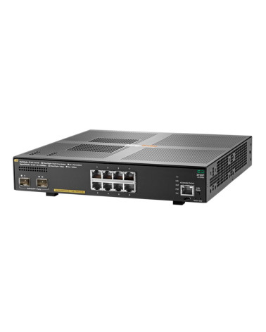 Коммутатор HPE JL258A Aruba 2930F 8G PoE+ 2SFP+ Switch