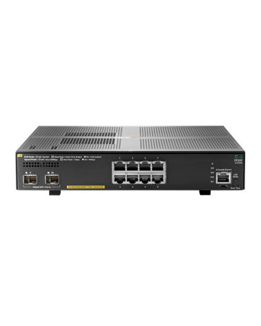 Коммутатор HPE JL258A Aruba 2930F 8G PoE+ 2SFP+ Switch