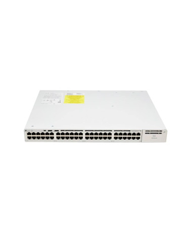 Коммутатор CISCO Catalyst 9200 48-port full PoE+, Modular uplink option, PS 1x1kW, Network Advantage, PoE+ 740/1440W, C9200-48P-