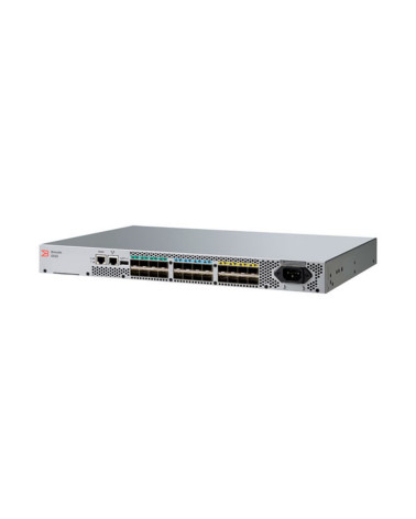 Коммутатор Brocade G610 24-port FC Switch, 24-port licensed, incl 24x 16Gb SWL SFP+, Enterprise Bundle Lic (ISL Trunking, Fabric