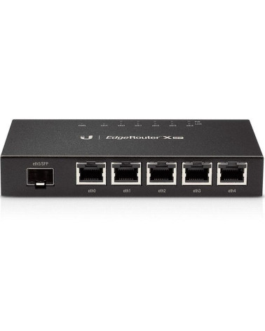 Маршрутизатор Ubiquiti EdgeRouter X SFP |ER-X-SFP| Ubiquiti PoE-маршрутизатор 2 ядра (880 МГц), 5x 1G RJ45, 1x SFP, |ER-X-SFP| р