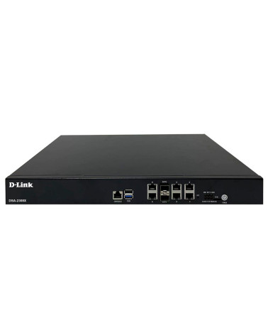 Маршрутизатор сервисный D-Link DSA-2308X/A1A с 8 настраиваемыми портами (6x10/100/1000Base-T, 2x10GBase-X SFP+) и 2 USB-портами