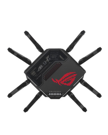Маршрутизатор ASUS GT-BE98 WiFi 7 2х10G 4х2.5G 1G 2xUSB 11529+5764+5764+1376Mbps 6GHz/5GHz/2.4GHz