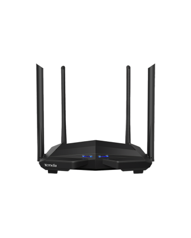 Маршрутизатор Tenda AC10 Двухдиапазонный гигабитный Wi-Fi роутер AC1200 до 300 Мбит/с на 2,4 ГГц + до 867 Мбит/с до 5 ГГц, LAN 3