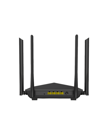 Маршрутизатор Tenda AC10 Двухдиапазонный гигабитный Wi-Fi роутер AC1200 до 300 Мбит/с на 2,4 ГГц + до 867 Мбит/с до 5 ГГц, LAN 3