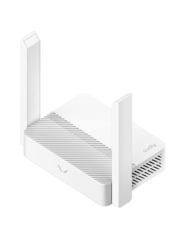 Маршрутизатор CUDY WR300 N300 Wi-Fi Router, Chipset MediaTek, 802.11b/g/n,300Mbps at 2.4GHz, 4 Ч 10/100Mbps Ports, 2 Ч 5dBi fixe