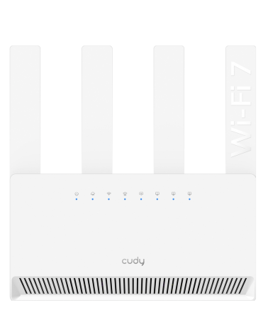 Маршрутизатор CUDY BE3600 Gigabit Wi-Fi 7 Router Dual Band Mesh Router, Chipset Broadcom, 802.11be/ax/ac/a/b/g/n, 2882Mbps at 5G