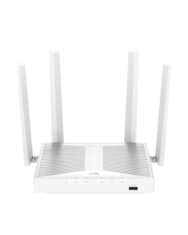 Маршрутизатор CUDY AC1200 Gigabit Wi-Fi Mesh Router with USB, Chipset MediaTek, 5 × 10/100/1000Mbps RJ45 Ports, 4 x 5dBi fixed a