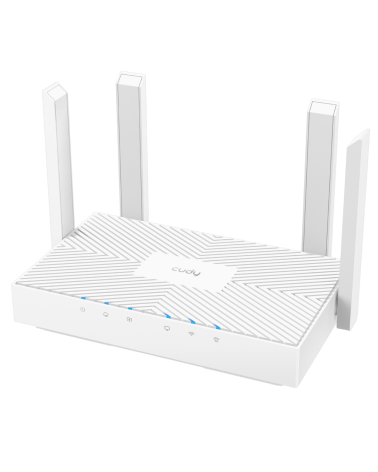 Маршрутизатор CUDY WR1300E AC1200 Gigabit Wi-Fi Router Dual Band, Chipset MediaTek, 3 × 10/100/1000Mbps RJ45 Ports, 4 x 5dBi fix