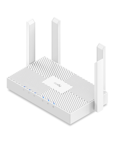 Маршрутизатор CUDY WR1300E AC1200 Gigabit Wi-Fi Router Dual Band, Chipset MediaTek, 3 × 10/100/1000Mbps RJ45 Ports, 4 x 5dBi fix